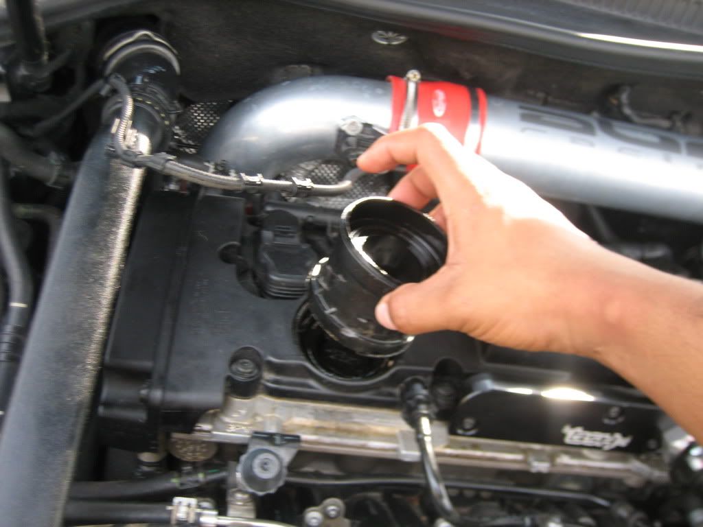 Oil filler neck removal? VW GTI Forum / VW Rabbit Forum